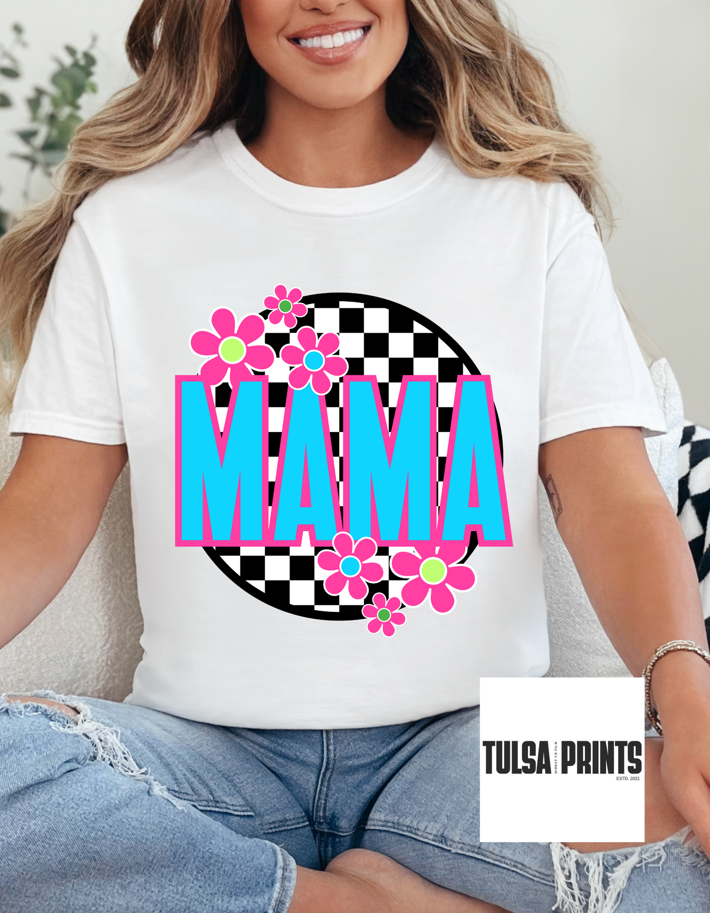 DTF CHECKER BOARD TRANSFER