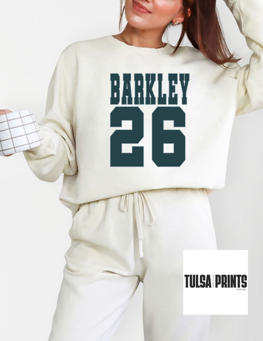 DTF BARKLEY 26 GREEN TRANSFER