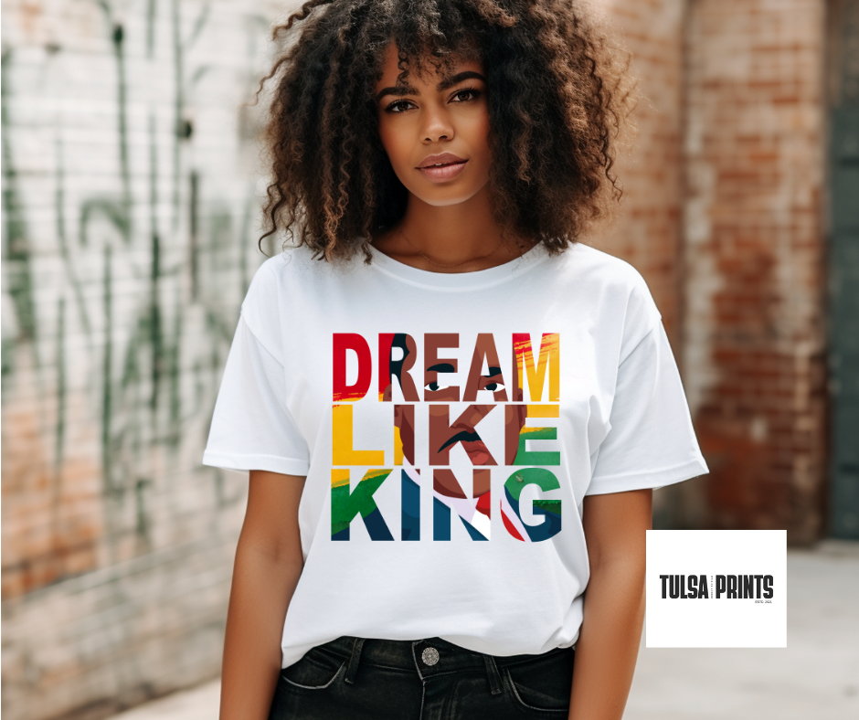 DTF DREAM LIKE MLK PORTRAIT TRANSFER