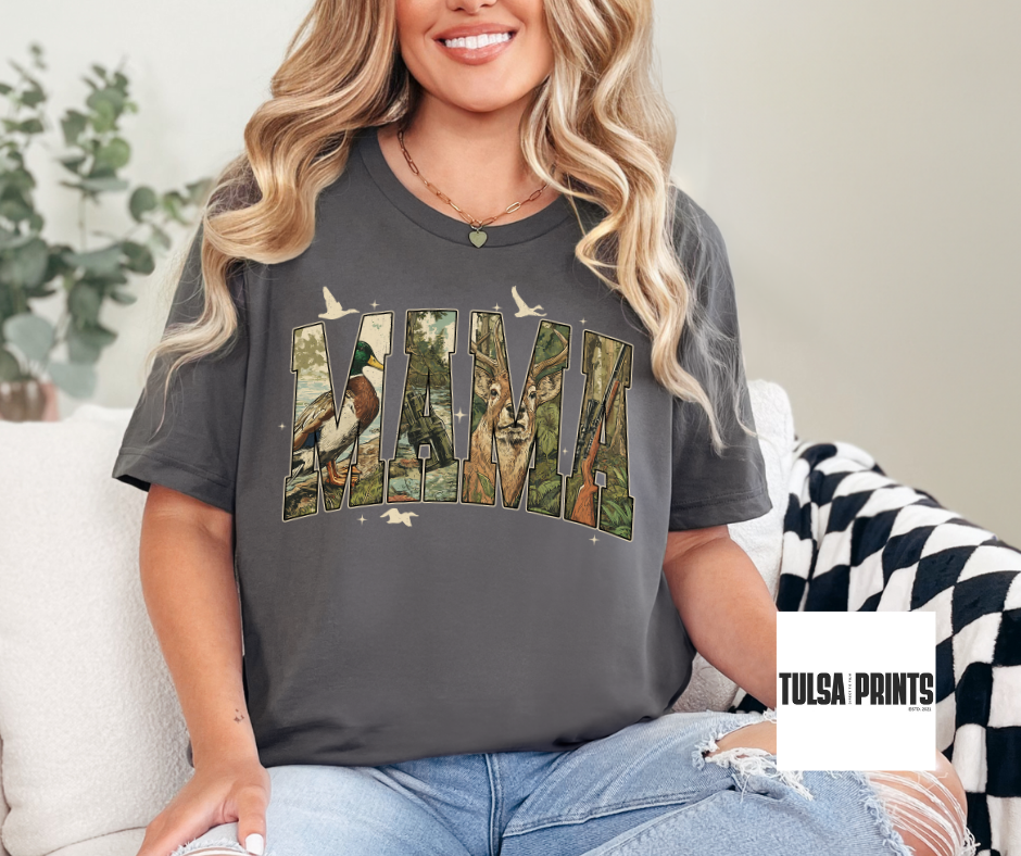 DTF COUNTRY CAMO MAMA TRANSFER