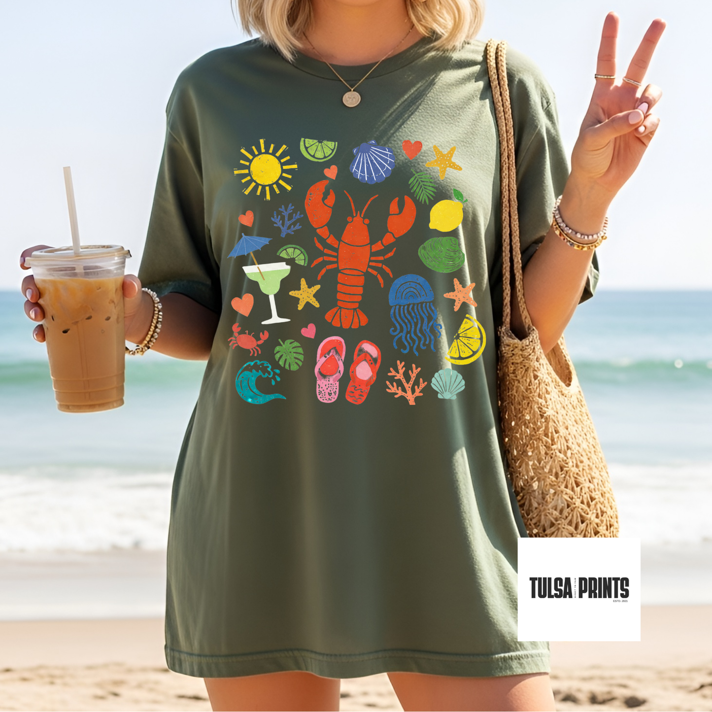 DTF BEACH LOBSTER VIBE TRANSFER