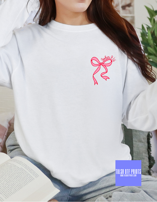 DTF YOU ARE SO LOVED JOHN 3:16 W/ POCKET TRANSFER