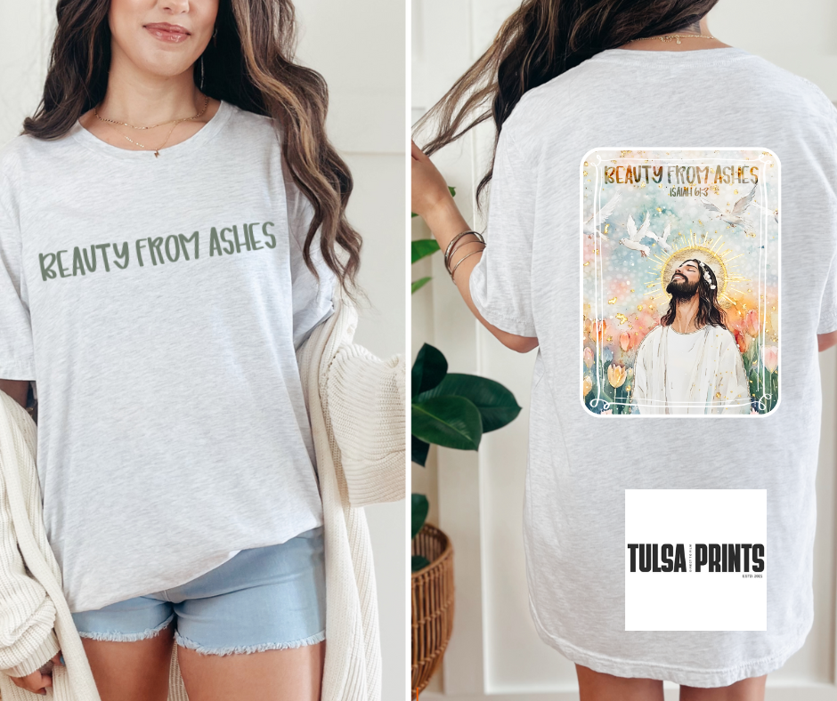 DTF BEAUTY FROM ASHES TRANSFER