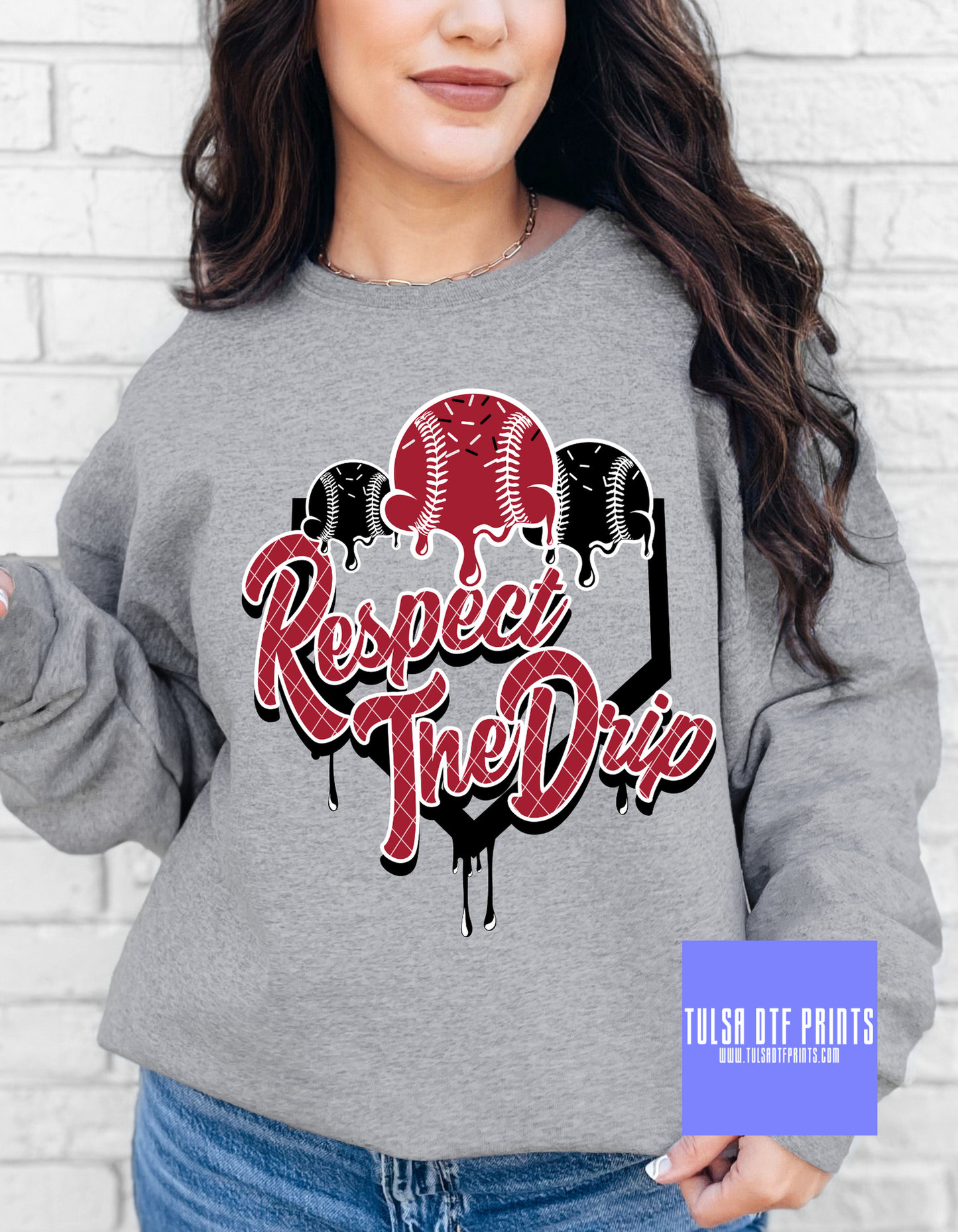 DTF RESPECT THE DRIP (MULITPLE COLORS)TRANSFER