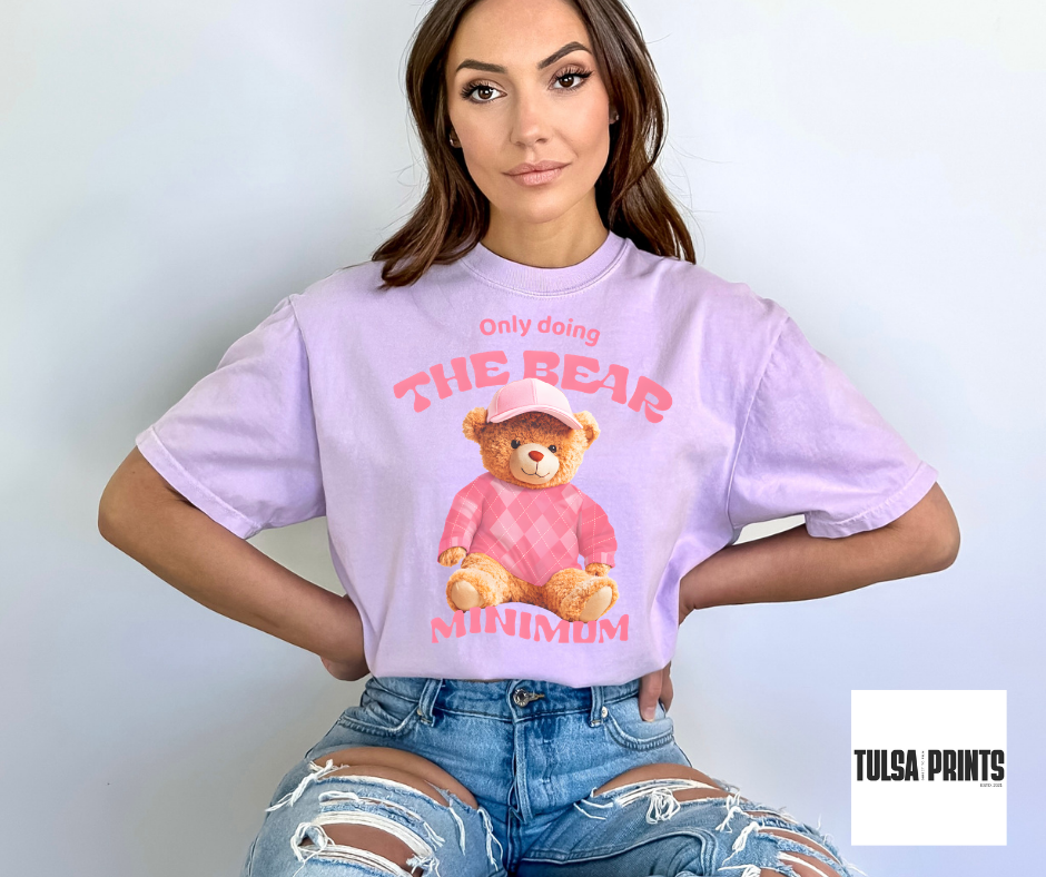 DTF THE BEAR MINIMUM TRANSFER