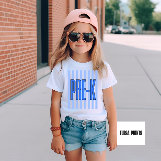 DTF BACK TO SCHOOL STRIPES (6 OPTIONS AVAILABLE) TRANSFER