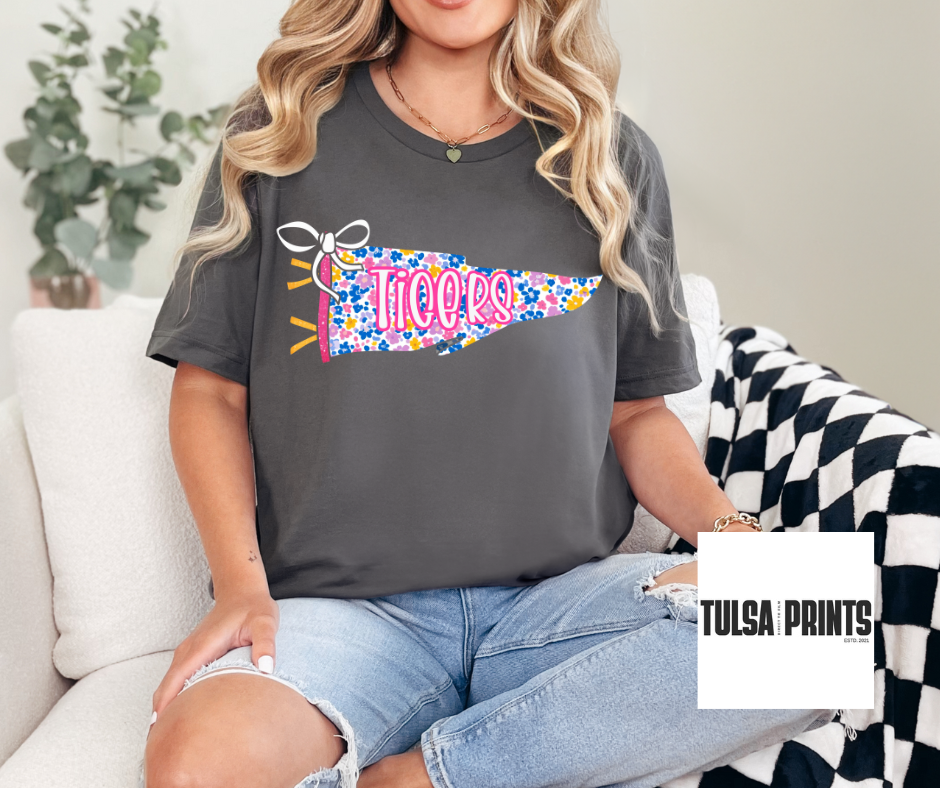 DTF FLORAL SPIRIT PENNANT TRANSFER