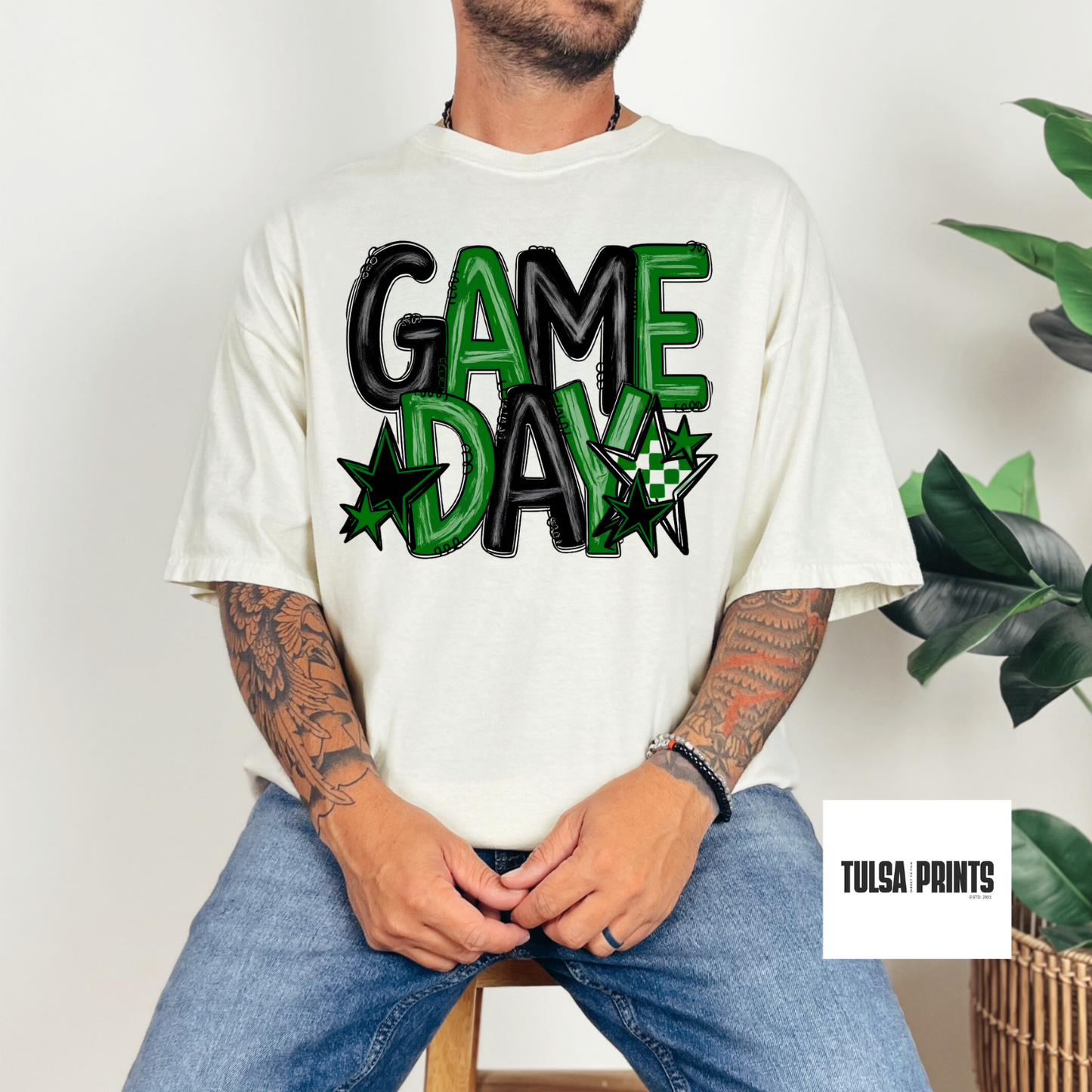 DTF STARRY GAME DAY (5 COLORS AVAIL.) TRANSFER