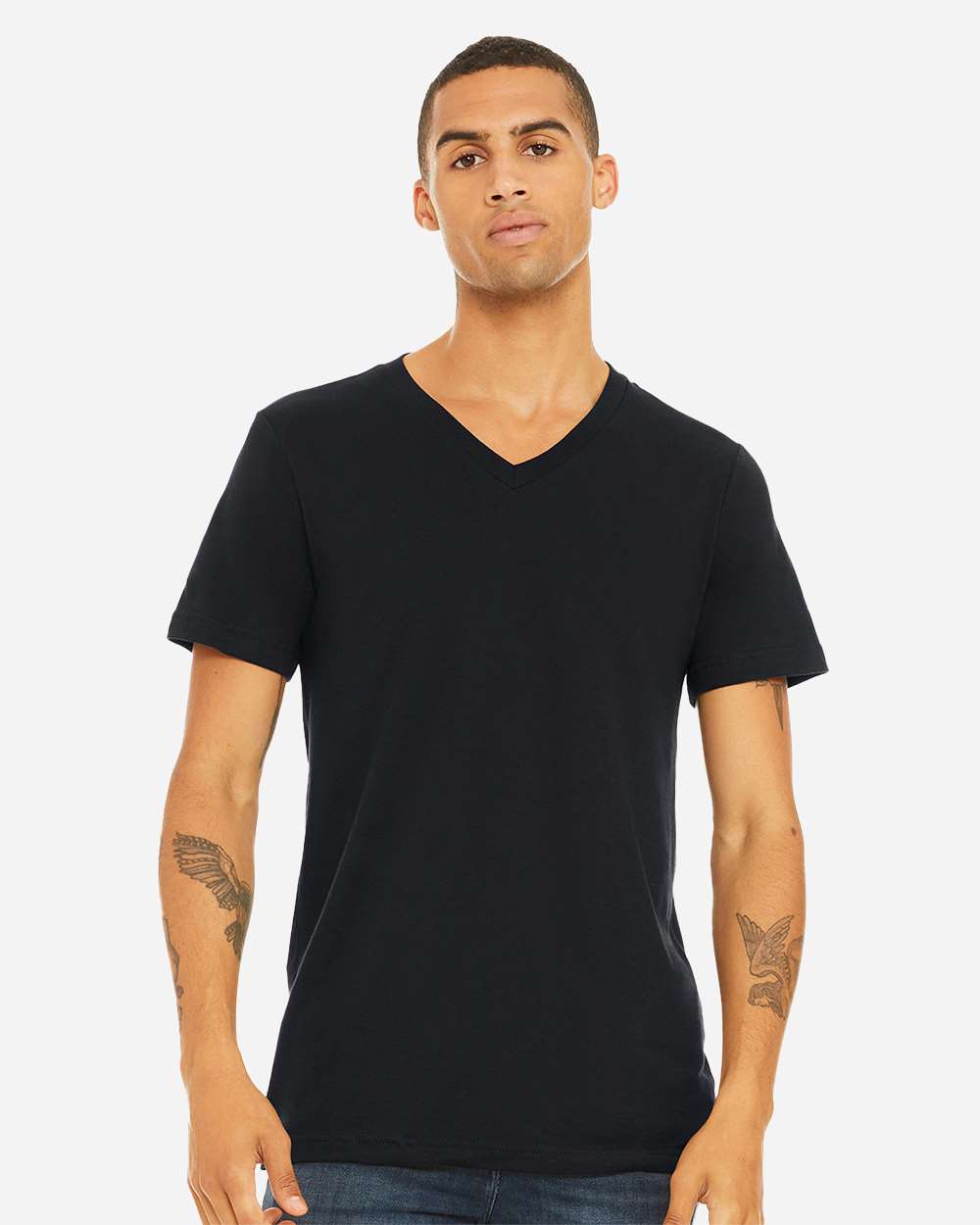 BELLA+CANVAS UNISEX V-NECK TEE 3005 (Completed Shirt)