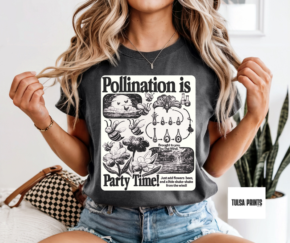 DTF POLLINATION PARTY TIME TRANSFER