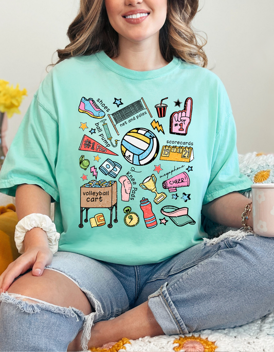 DTF PASTEL COLLAGES TRANSFER