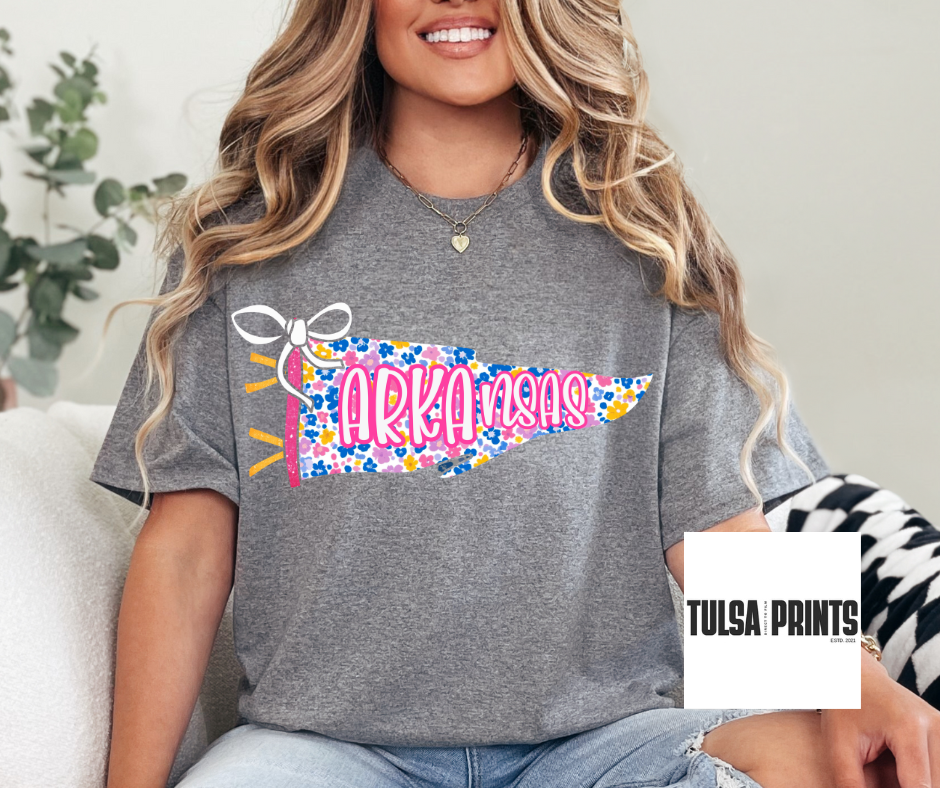 DTF FLORAL SPIRIT PENNANT TRANSFER