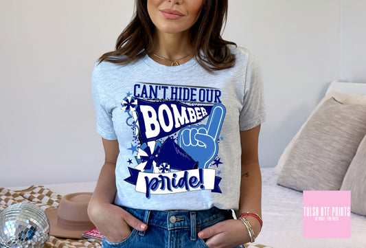 DTF BOMBER PRIDE NAVY/ROYAL GAME DAY TRANSFER