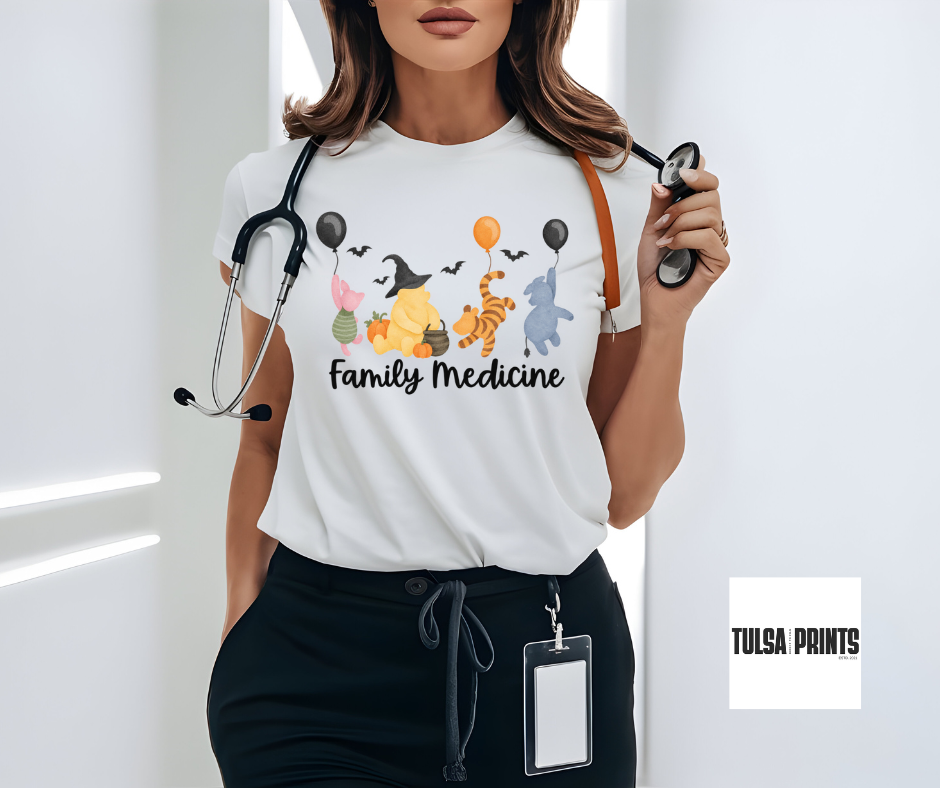 DTF FAMILY MEDICINE HALLOWEEN TRANSFER