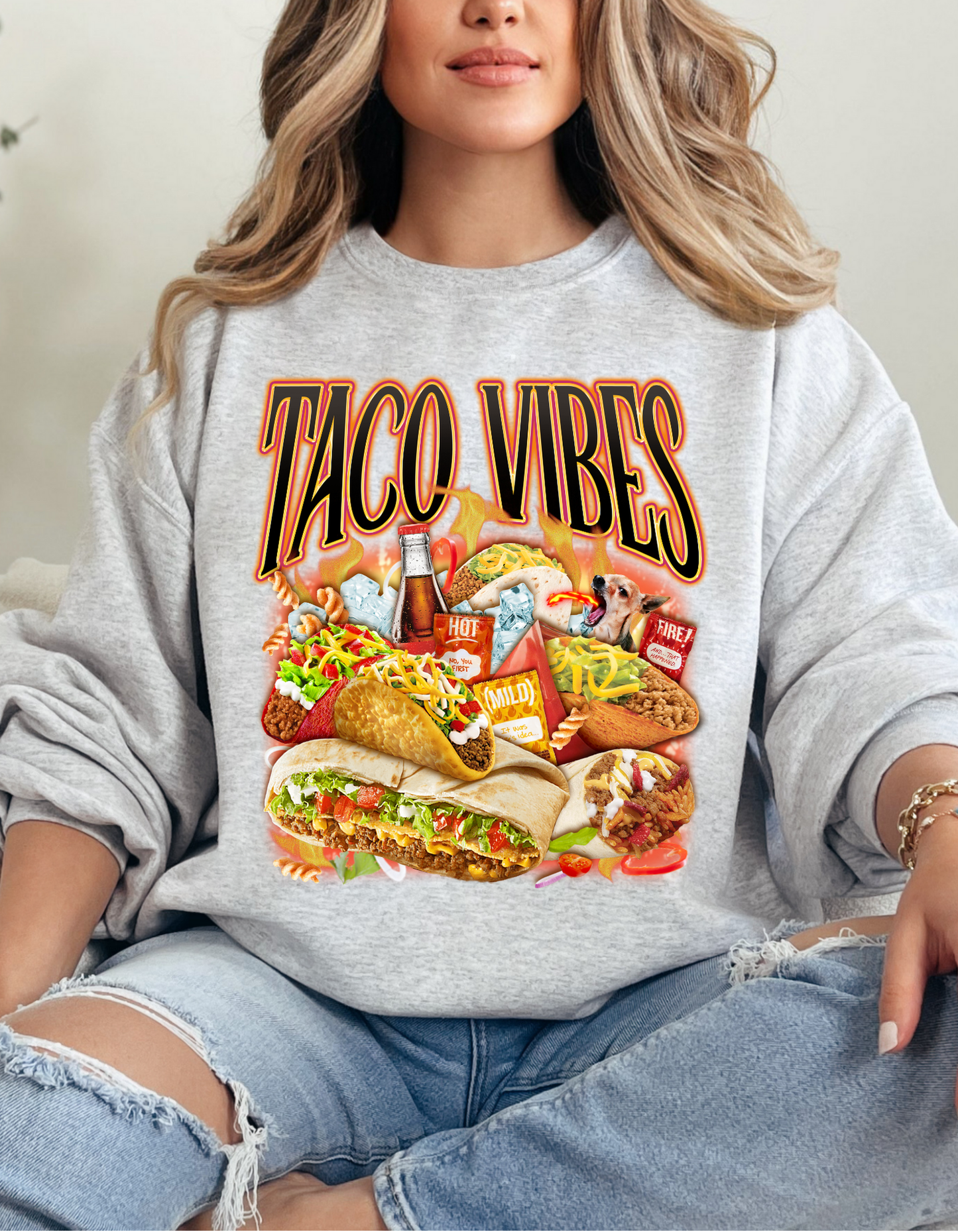 DTF TACO VIBES TRANSFER