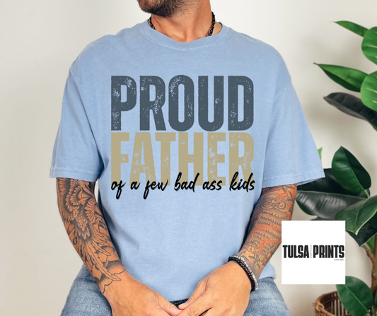 DTF PROUD FATHER TRANSFER