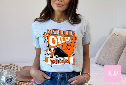 DTF OILER PRIDE ORANGE/BLK GAME DAY TRANSFER