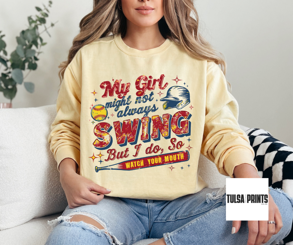 DTF MY GIRL MIGHT NOT SWING I WILL TRANSFER