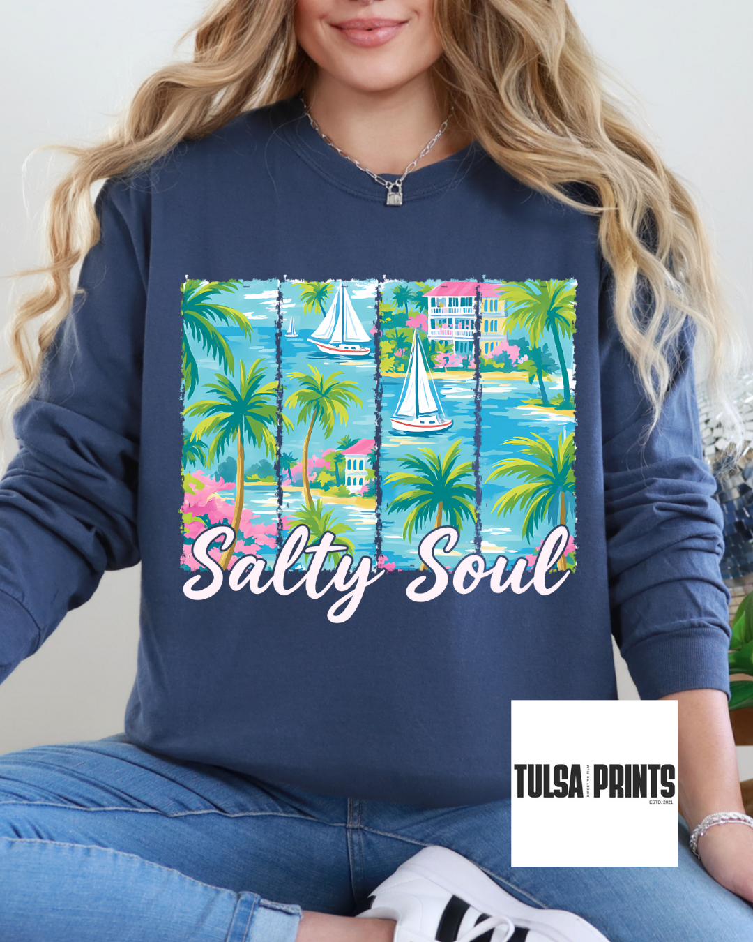 DTF SALTY SOUL BRUSHSTOKE TRANSFER