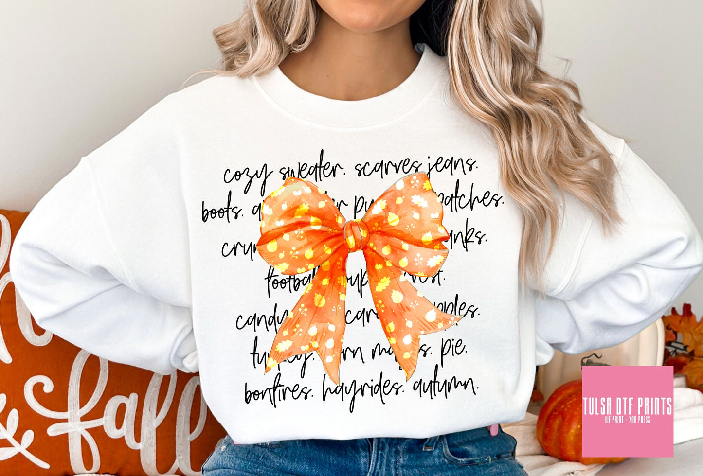DTF COQUETTE FALL STUFF TRANSFER