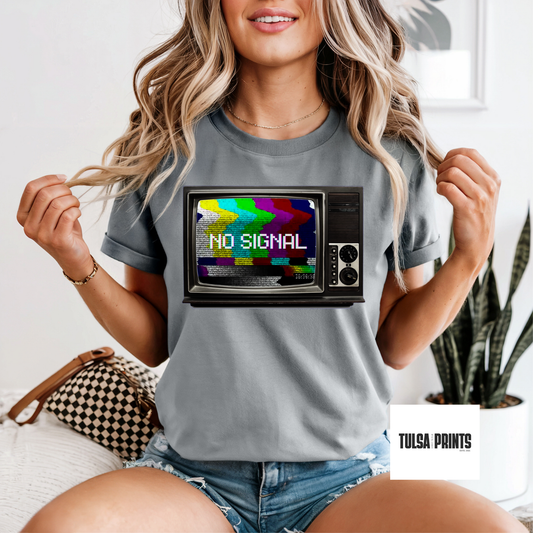 DTF NO SIGNAL TV TRANSFER