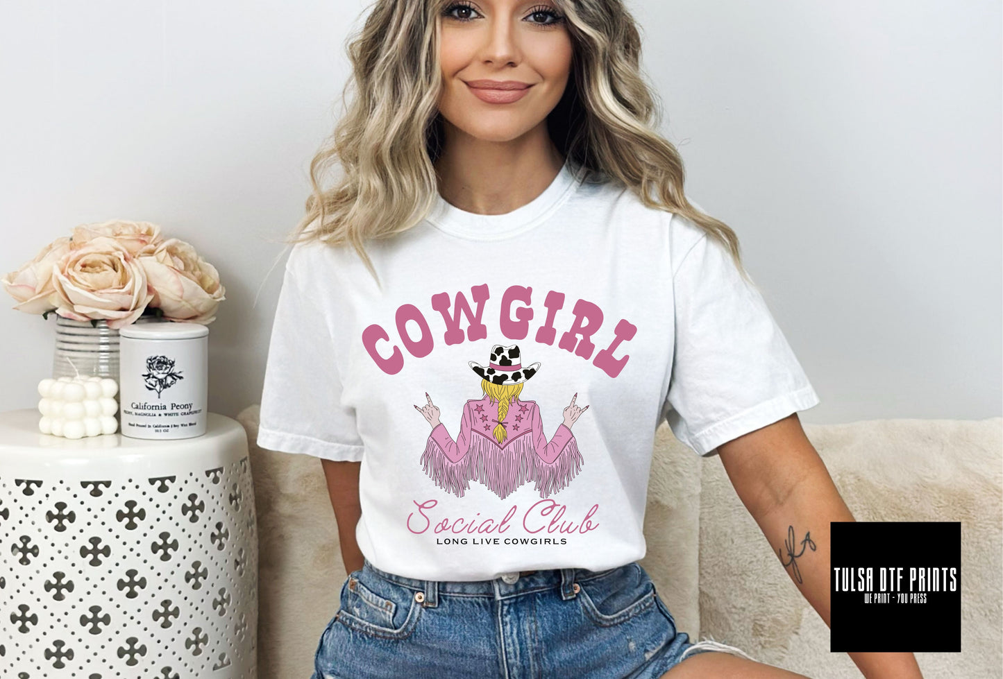DTF COWGIRL SOCIAL CLUB TRANSFER