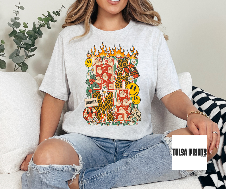 DTF XMAS TRENDY MAMA TRANSFER
