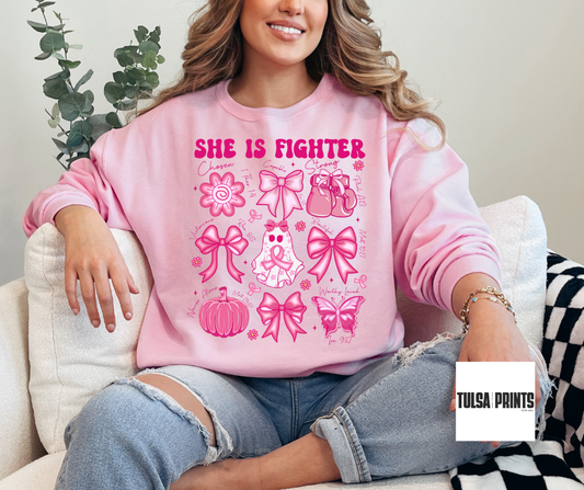 DTF SHE IS FIGHTER BC AWARENESS TRANSFER