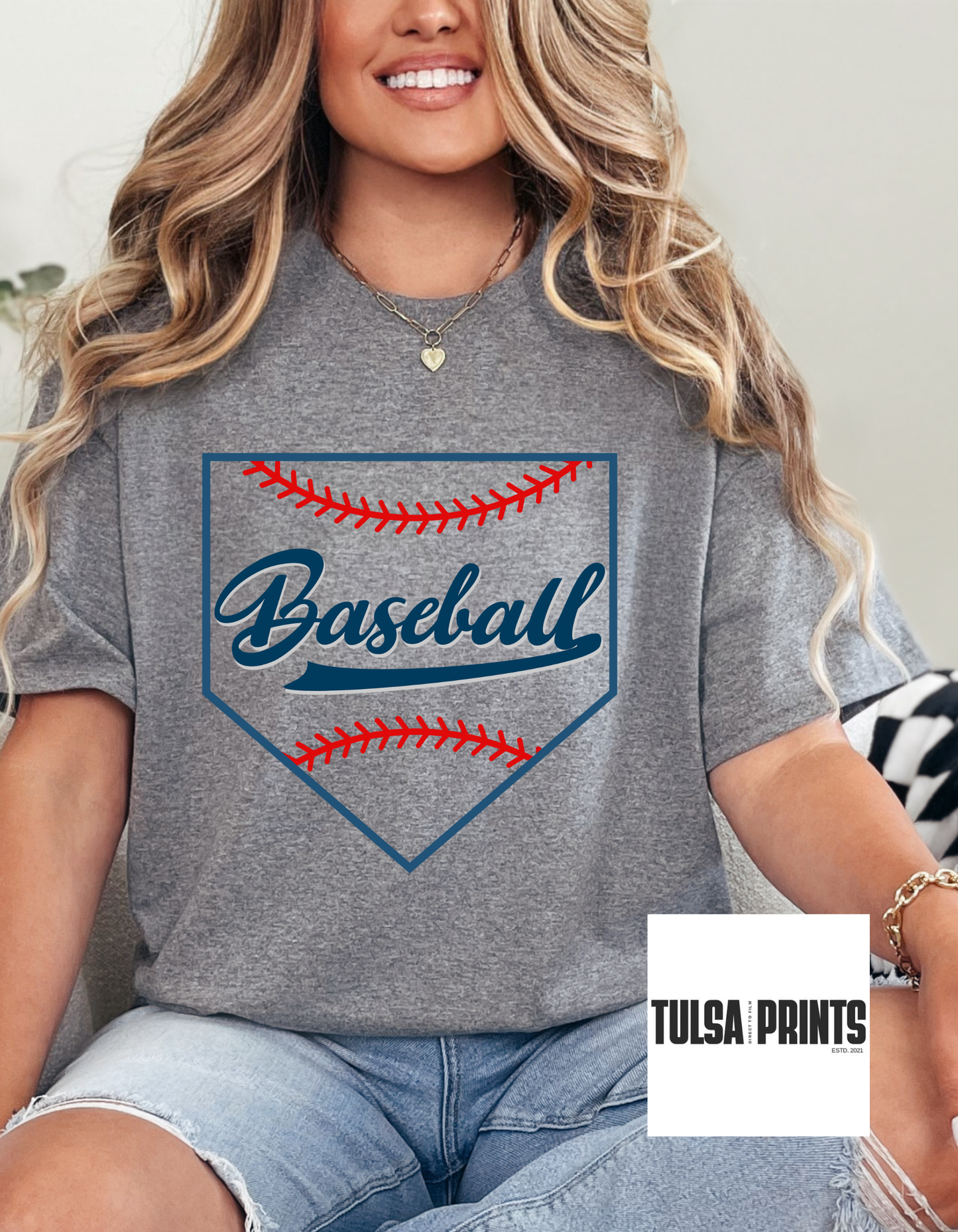 DTF BASEBALL RETRO BOARD TRANSFER