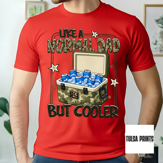 DTF CAMO COOLER DAD TRANSFER