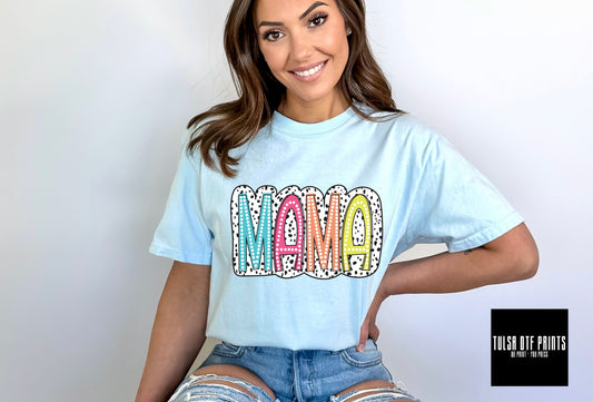 DTF MAMA DALMATIAN PRINT TRANSFER