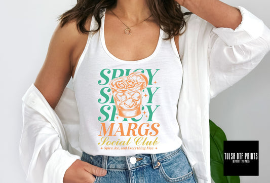 DTF RETRO SPICY MARGS SOCIAL CLUB TRANSFER