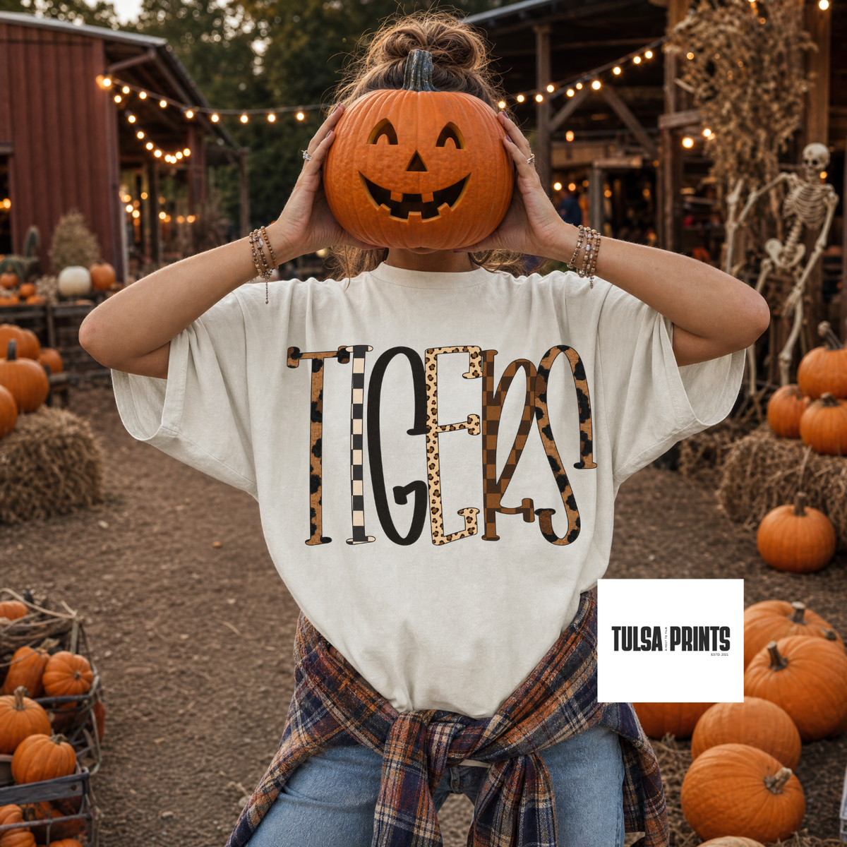 DTF LEO & GINGHAM PATTERNED COLLECTION 2 TRANSFER (11 MASCOTS AVAIL.)
