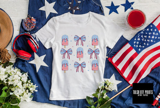 DTF 4TH OF JULY POPSICLES COQUETTE TRANSFER