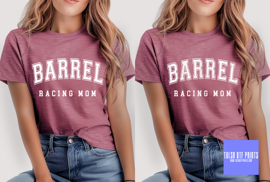 DTF BARREL RACING MOM (2 COLORS AVAIL.) TRANSFER