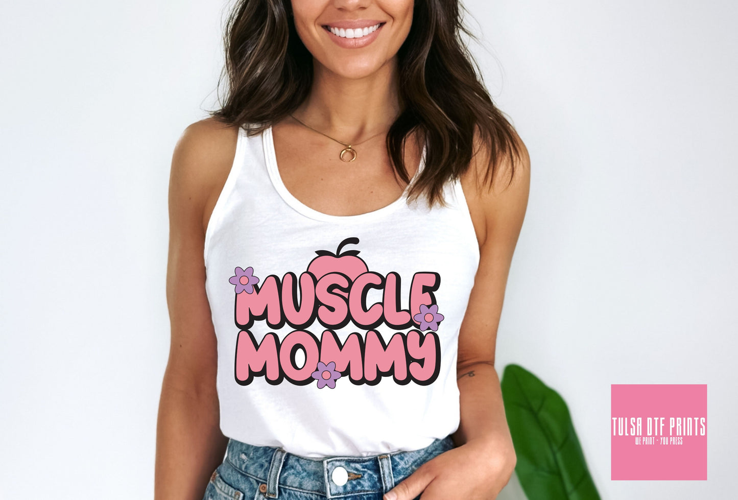 DTF MUSCLE MOMMY TRANSFER
