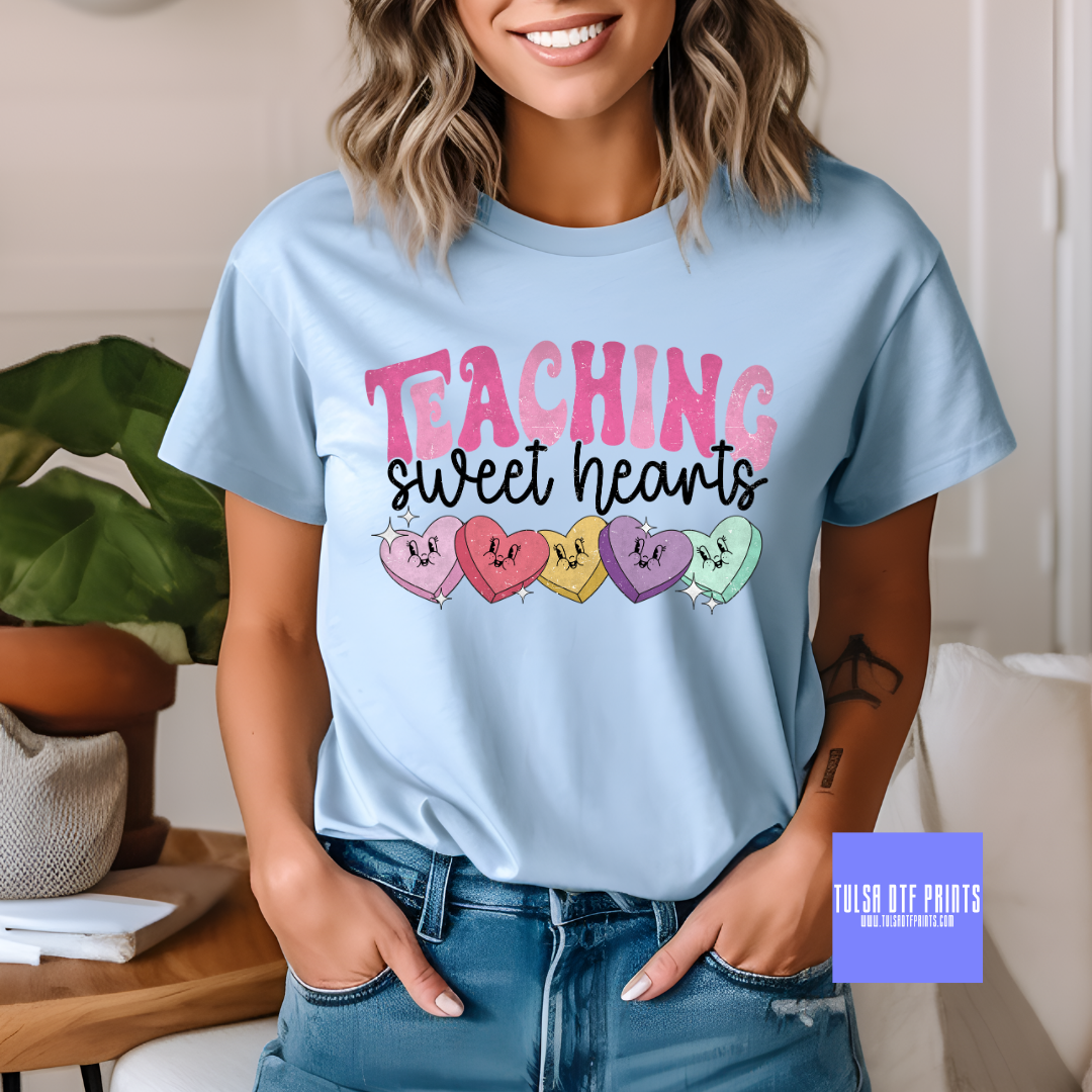 DTF TEACHING SWEET HEARTS TRANSFER