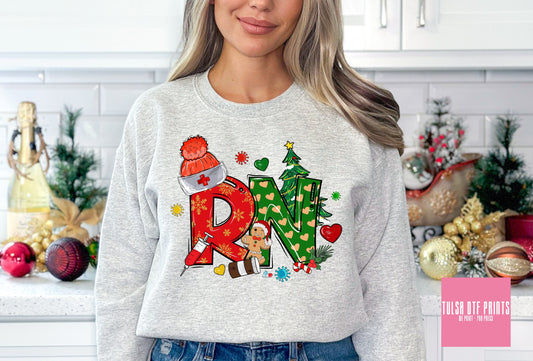 DTF RN - REGISTERED NURSE CHRISTMAS LETTERS TRANSFER
