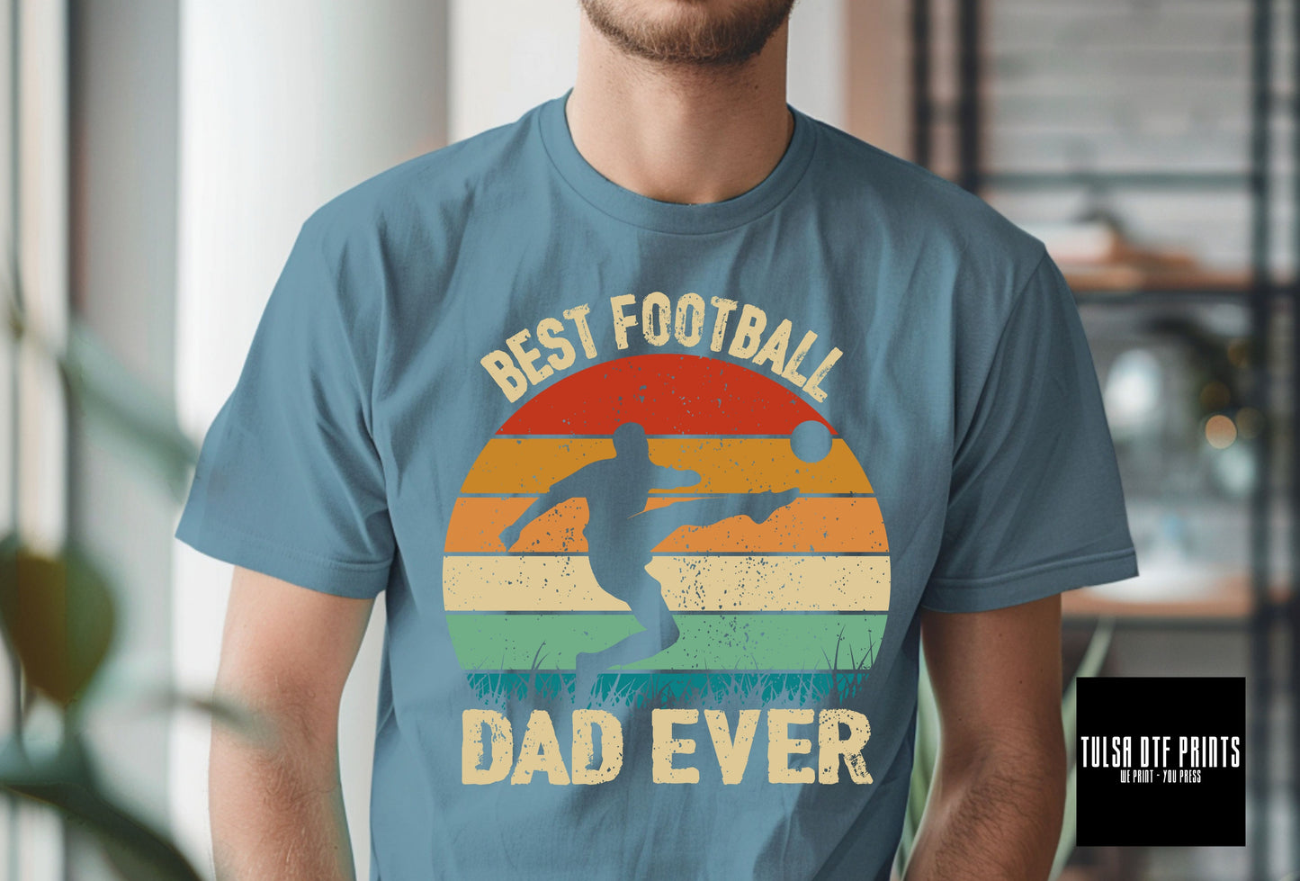 DTF BEST FOOTBALL DAD EVER TRANSFER