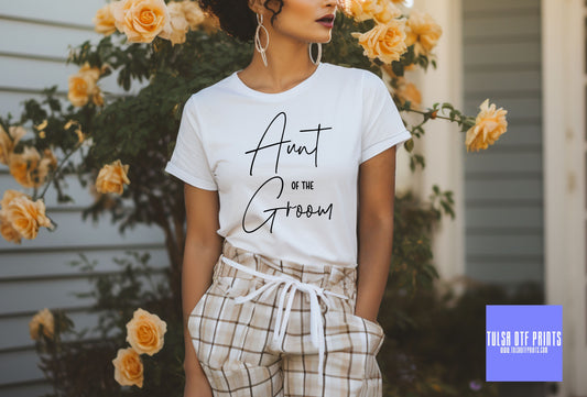 DTF AUNT OF THE GROOM TRANSFER