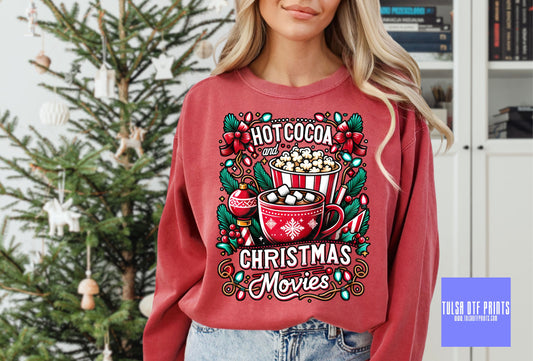 DTF HOT COCOA AND CHRISTMAS MOVIES TRANSFER