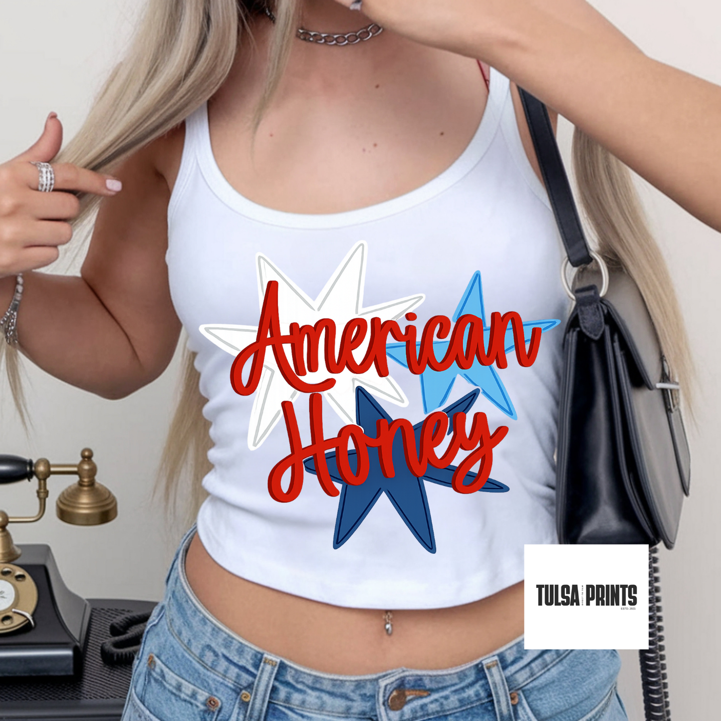 DTF AMERICAN HONEY WSTARS TRANSFER
