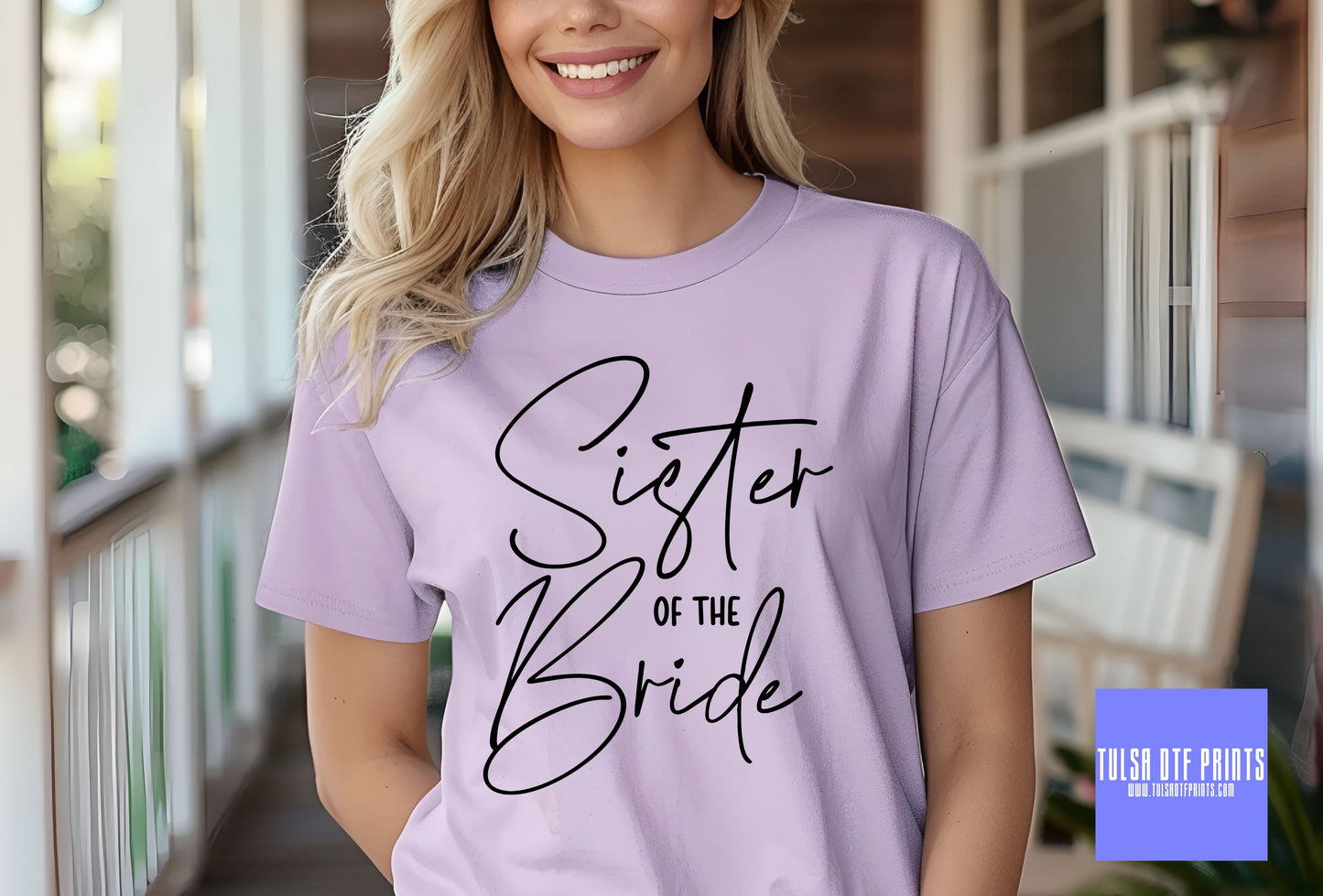 DTF SISTER OF THE BRIDE TRANSFER