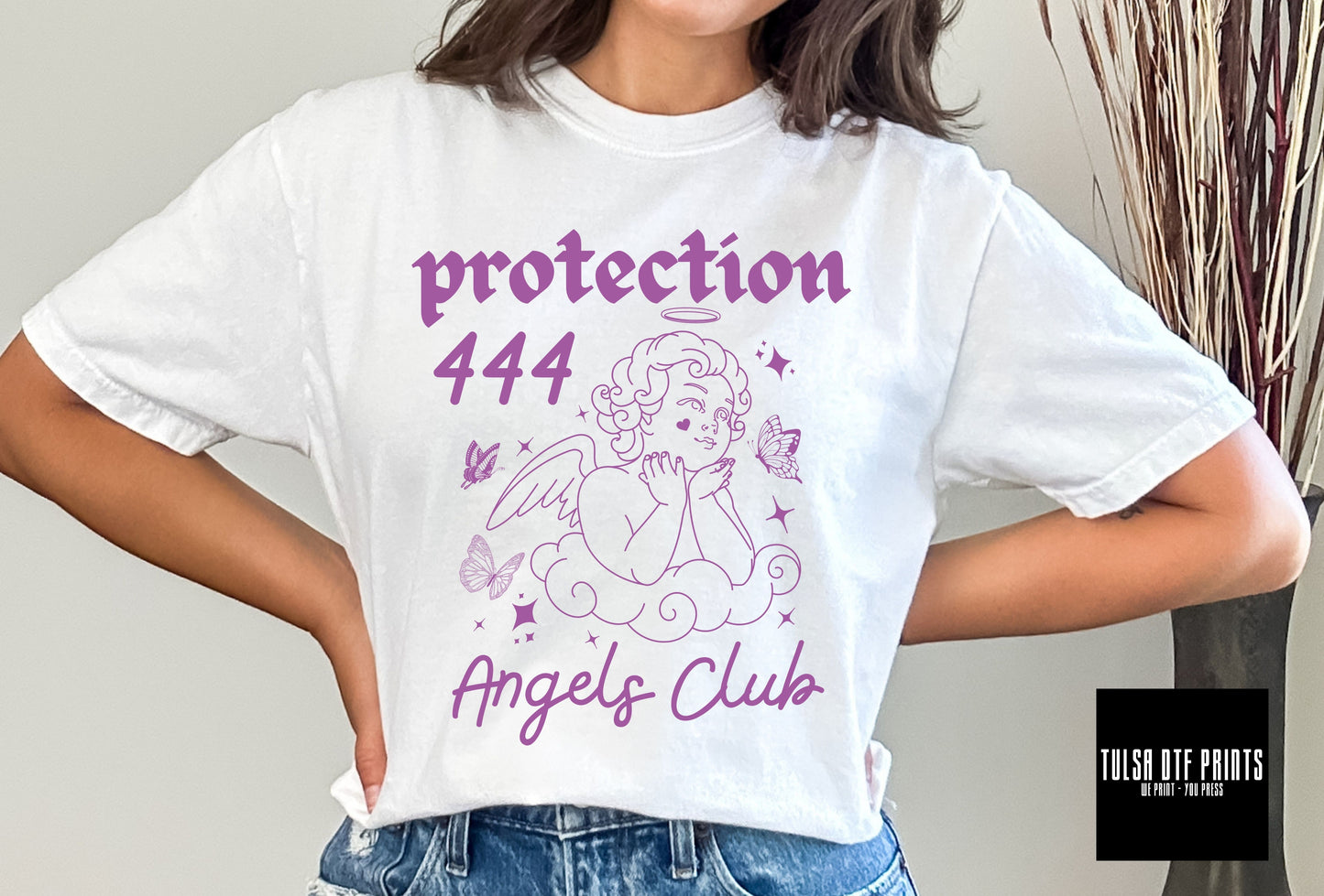 DTF PROTECTION 444 ANGEL NUMBER TRANSFER