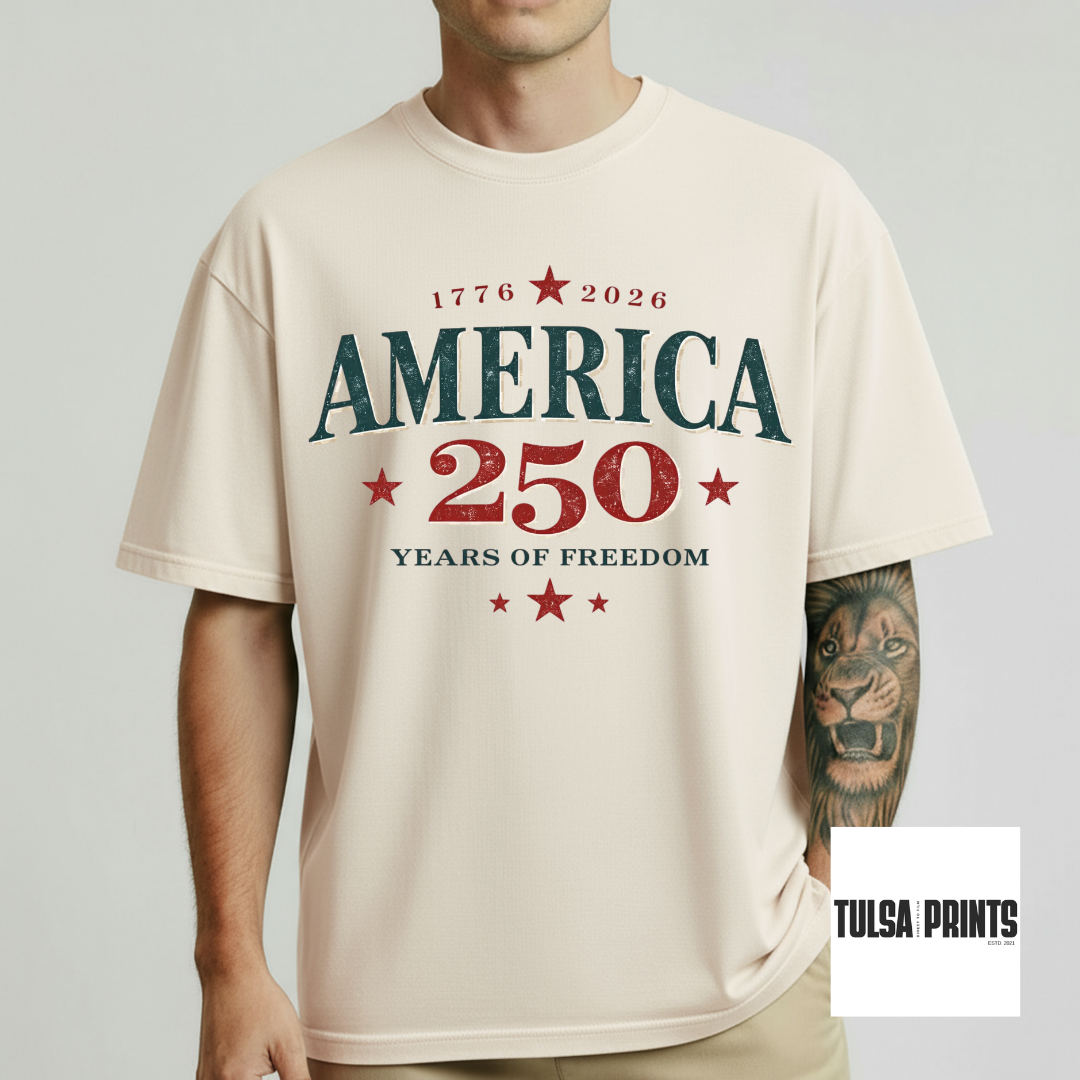 DTF AMERICA FREEDOM 1776-2026  TRANSFER