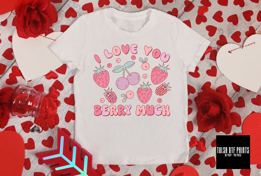 DTF I LOVE YOU BERRY MUCH TRANSFER