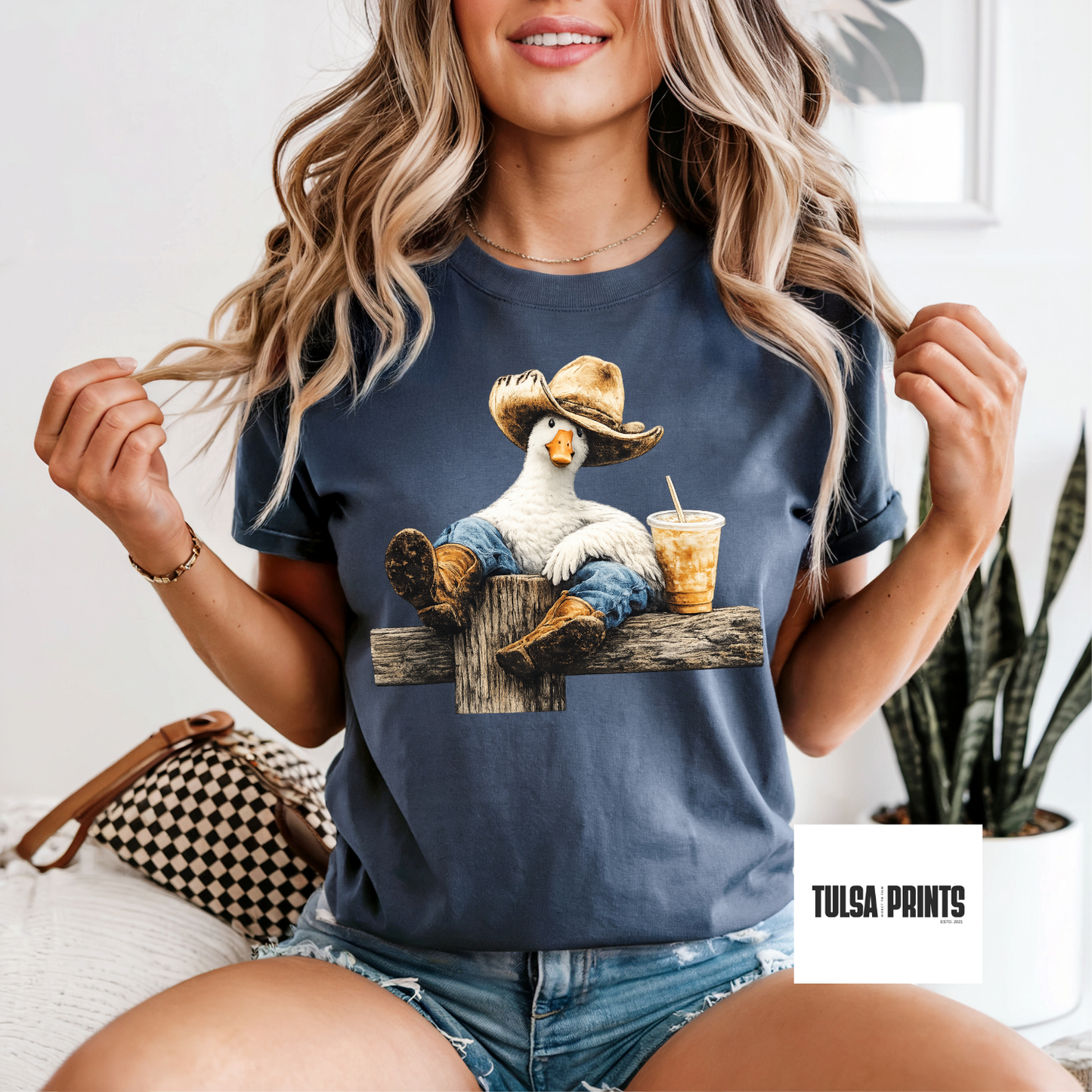 DTF COUNTRY GOOSE COFFEE TRANSFER