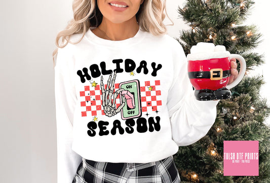 DTF HOLIDAY SEASON: ON CHRISTMAS TRANSFER