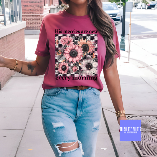 DTF HIS MERCIES ARE NEW EVERY MORINING TRANSFER