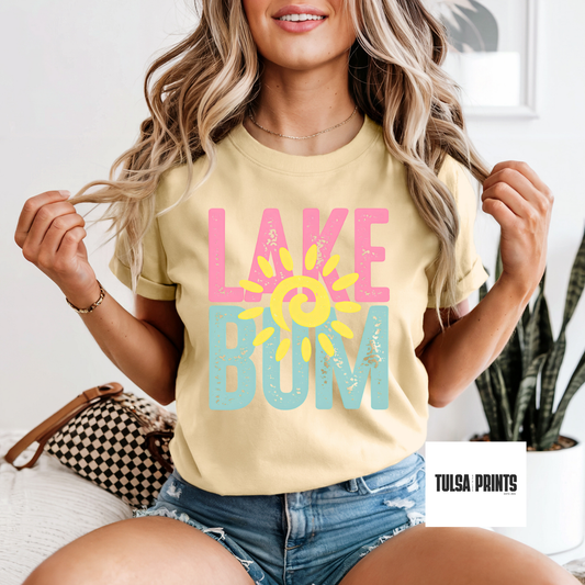 DTF LAKE BUM SUN TRANSFER